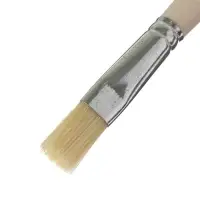 Кисть для рисования, щетина, № 12, Calligrata, плоская, деревянная ручка