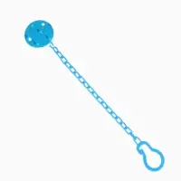 Соска - пустышка анатомическая &laquo;Для мальчика&raquo; +6 мес., 2 шт., держатель 1 шт., контейнер