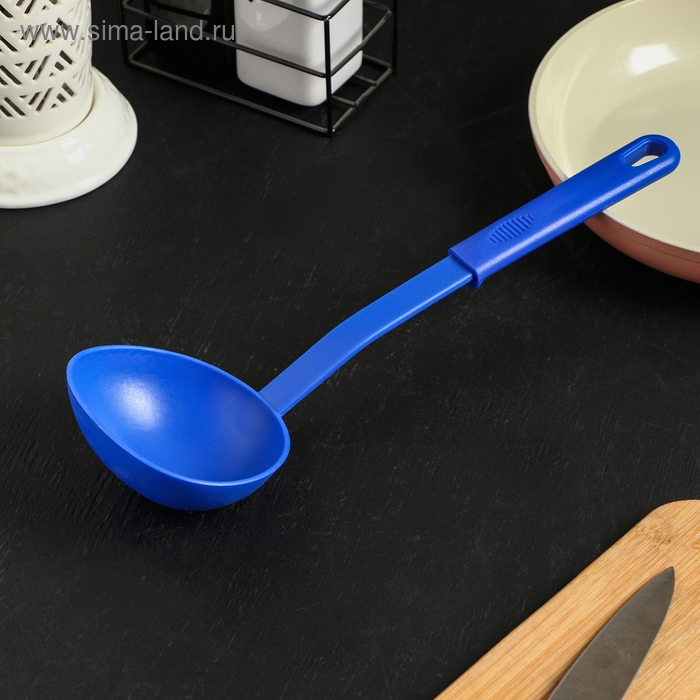 Половник Доляна «Радужный», 31 см, цвет МИКС Половник Доляна «Радужный», 31 см, цвет МИКС