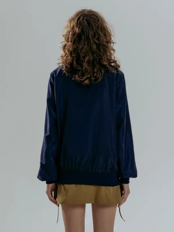 Бомбер Wigton, темно-синий, размер M Бомбер Wigton, темно-синий, размер M