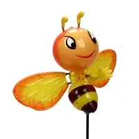Штекер садовый &laquo;Пчёлка Жужа&raquo;, 14&times;10 см, h=40 см, МИКС, Greengo
