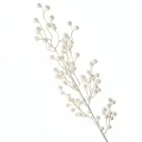 Ветка декоративная &laquo;Снежные грёзы&raquo; классик, 70&times;15 см, белая