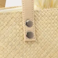 Сумка плетёная из пандана, 27&times;17&times;40 см, бежевая