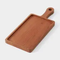 Блюдо, 35&times;15&times;1.5 см, тиковое дерево