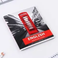 Тетрадь в клетку, предметная, 48 л.,на скрепке, А5 &laquo;ПРЕДМЕТЫ. Английский язык&raquo;