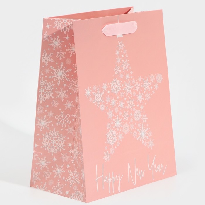 Пакет подарочный новогодний ламинированный «Сладкого Нового Года», MS 18 х 23 х 10 см Пакет подарочный новогодний ламинированный «Сладкого Нового Года», MS 18 х 23 х 10 см