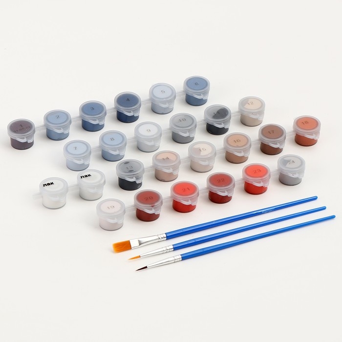 Картина по номерам на холсте с подрамником с серебряной краской «Девушка с волком», 40 х 50 см Картина по номерам на холсте с подрамником с серебряной краской «Девушка с волком», 40 х 50 см