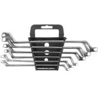 Набор ключей гаечных накидных изогнутых на держателе (6-17 мм) (6 предметов) JT KJ2N6P