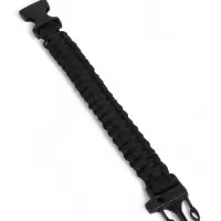 Браслет из паракорда, со свистком, МИКС