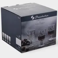 Набор бокалов для вина Paşabah&ccedil;e Timeless, 320 мл, 4 шт., стекло, прозрачный