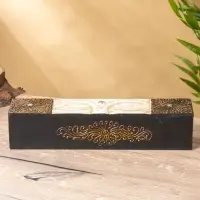 Шкатулка "Будда" 32х7х7 см, МДФ Шкатулка "Будда" 32х7х7 см, МДФ