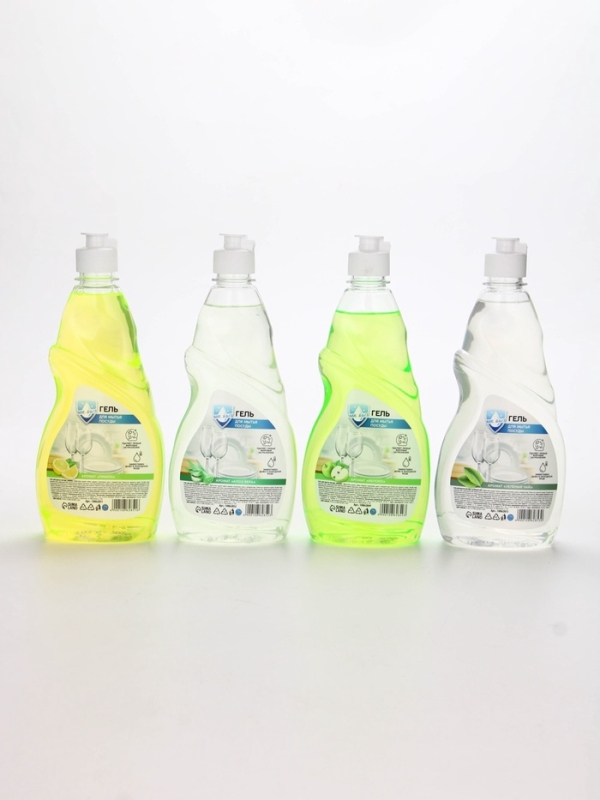 Mr.Быт Гель для мытья посуды, 500 мл, аромат алоэ вера
