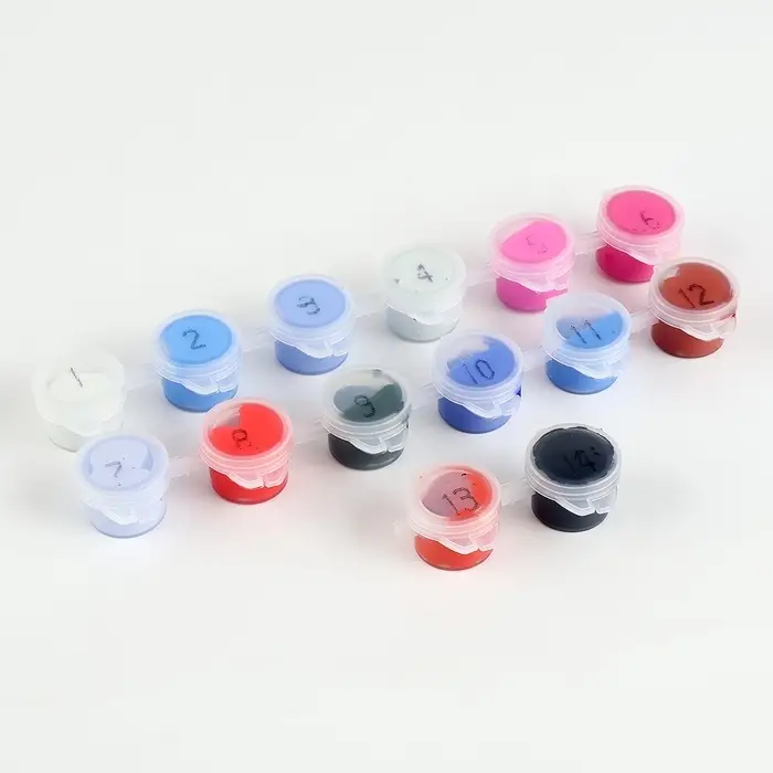 Картина по номерам на холсте с подрамником &laquo;Щенок хаски&raquo;, 30&times;20 см