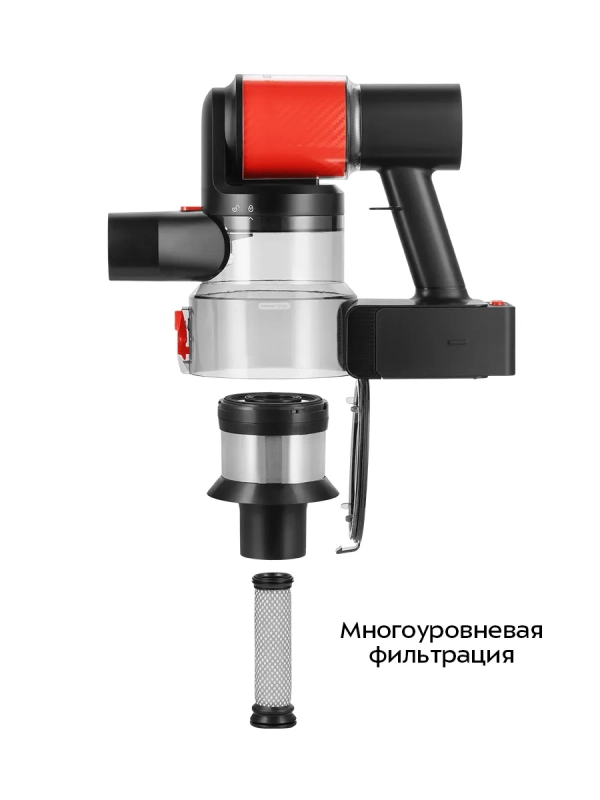 Вертикальный беспроводной пылесос КТ-5389 - 450 Вт