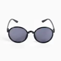 Очки солнцезащитные детские OneSun, uv 400, 13&times;12.5&times;4.6 см, линза 4.5&times;4.5 см, чёрные