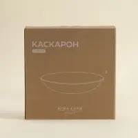 Тарелки глубокие SL Home &laquo;Каскарон&raquo;, 700 мл, d=20 см, набор 2 шт., костяной фарфор, белые