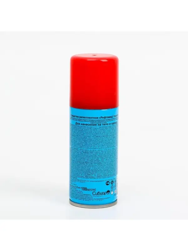 Аэрозоль Репеллент &laquo;Рефтамид&raquo;, максимум, 3 в 1, от комаров, мокрецов, слепней, 100 мл