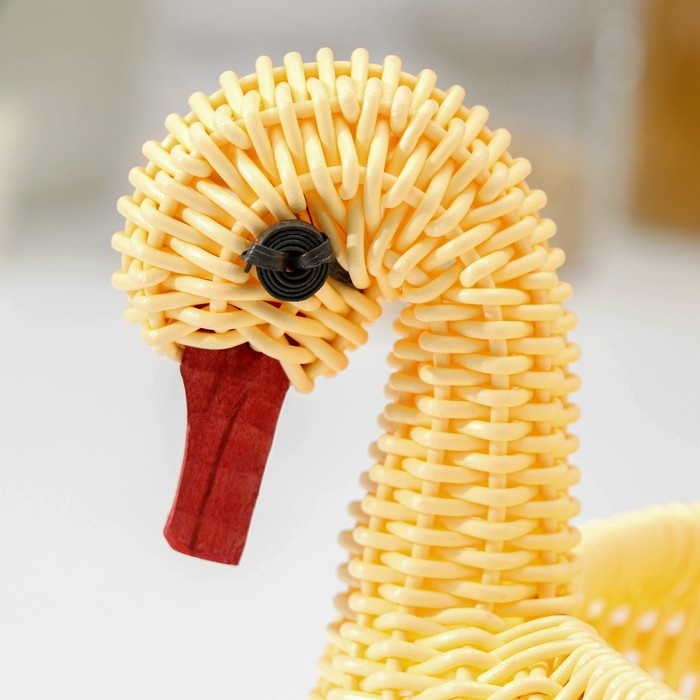 Корзинка для подачи Доляна «Лебедь», 32×21×17 см Корзинка для подачи Доляна «Лебедь», 32×21×17 см