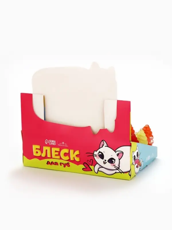 Блеск для губ детский &laquo;Мороженое&raquo;, МИКС ароматов