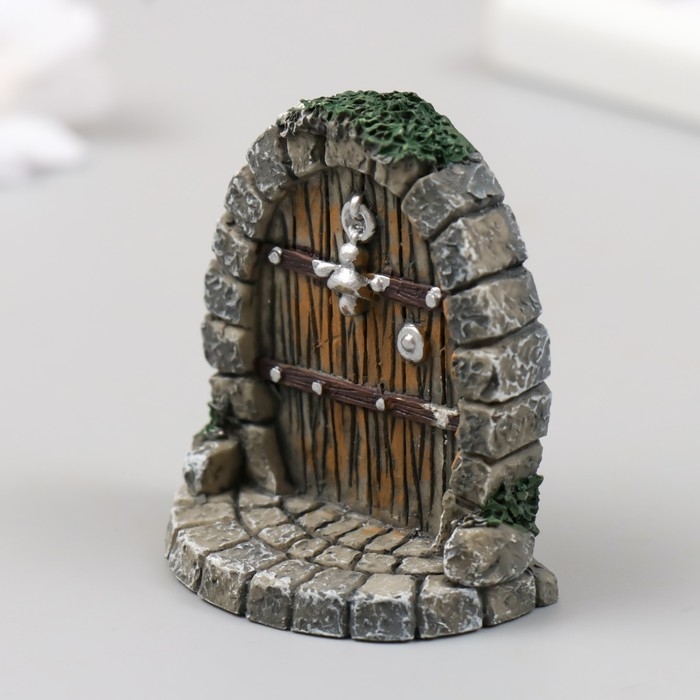 Фигурка для флорариума полистоун  Фигурка для флорариума полистоун "Арочные садовые ворота" 5,5х3х5,5 см