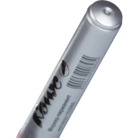 Маркер перманентный КОМУС PY2304 черный 1-4мм круглый наконечник