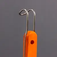 Корзинка для картошки фри Шафран, высота 31 см, деревянная ручка, металл