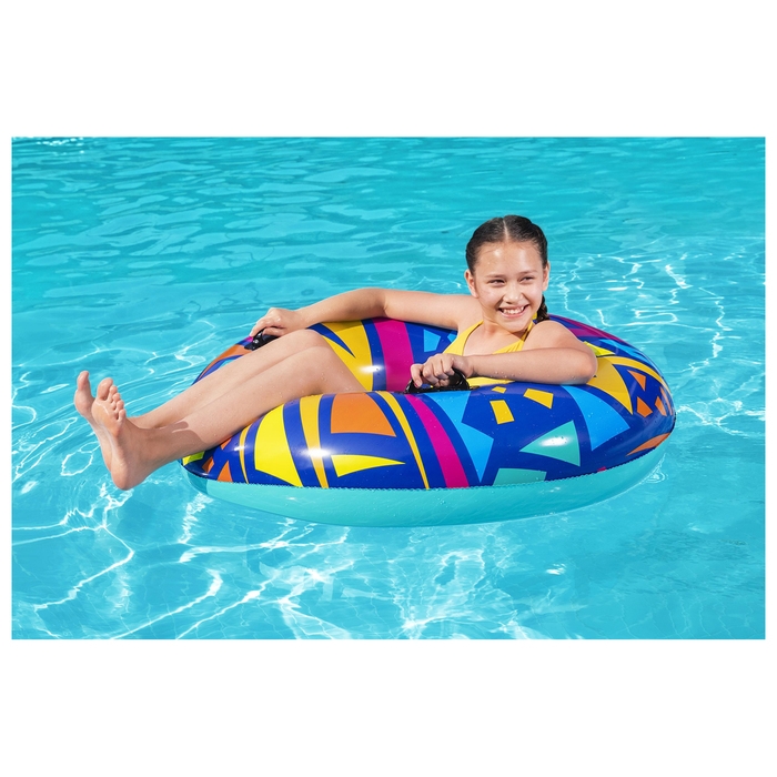 Круг для плавания «Геометрия», d=107 см, цвет МИКС, 36228 Bestway