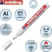 Маркер для промышленной графики EDDING E-8750/49 белый 2-4мм