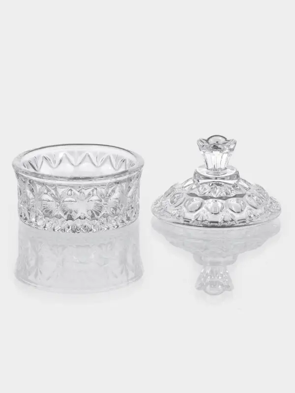 Конфетница  Конфетница "Кристалл" 8х8,5 см, прозрачная