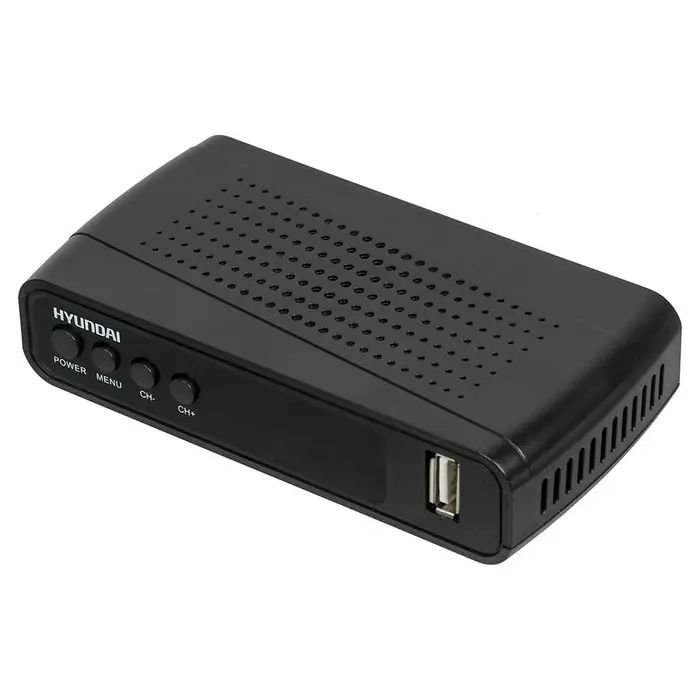 Ресивер DVB-T2 Hyundai H-DVB520 черный Ресивер DVB-T2 Hyundai H-DVB520 черный