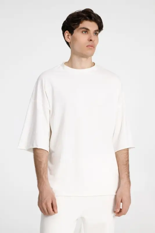 Футболка унисекс T1, молочно-белая, размер XS/S Футболка унисекс T1, молочно-белая, размер XS/S