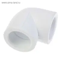 Уголок VALFEX, полипропиленовый, d=40 мм, 90°