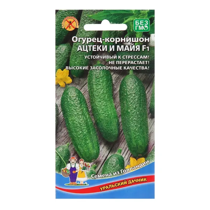 Семена Огурец "Ацтеки и Майя - корнишон", 8 шт Семена Огурец "Ацтеки и Майя - корнишон", 8 шт