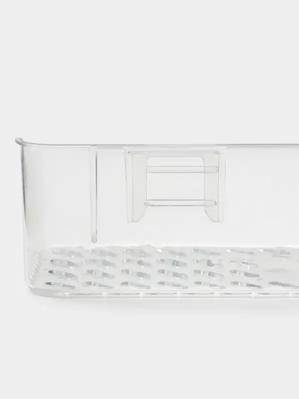 Полка для ванной настенная, цвет прозрачный Полка для ванной настенная, цвет прозрачный