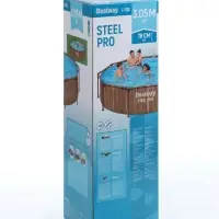 Бассейн каркасный Steel Pro, 305&times;76 см, круглый, рейка, 561VP Bestway