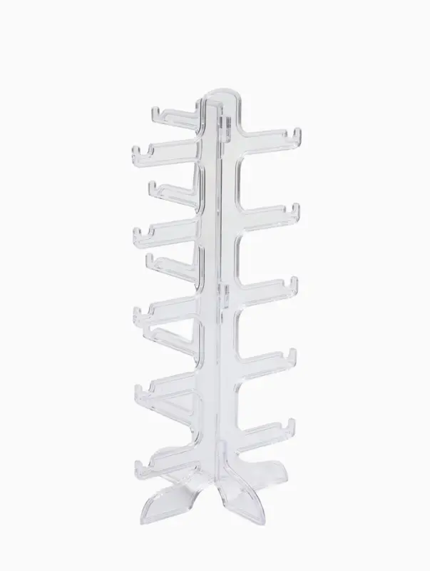 Подставка под очки 5 мест, 16&times;14.5&times;31 см, прозрачная