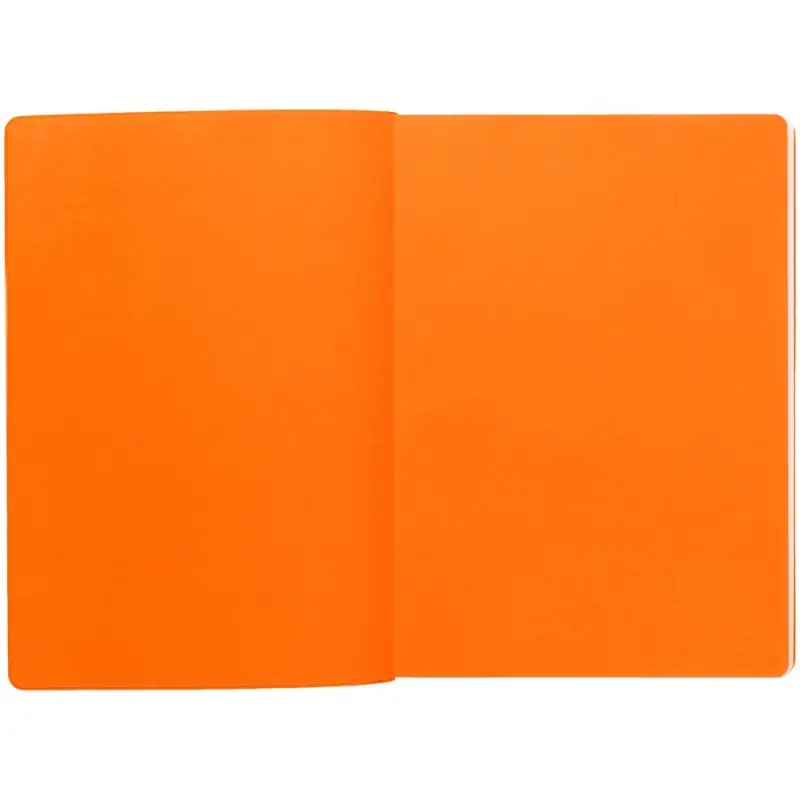 Ежедневник Flexpen Black, недатированный, черный со светло-оранжевым