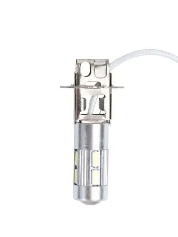 Автомобильная лампа, светодиодная, H3, 12 В, 13 SMd=5050, 2 шт., белый