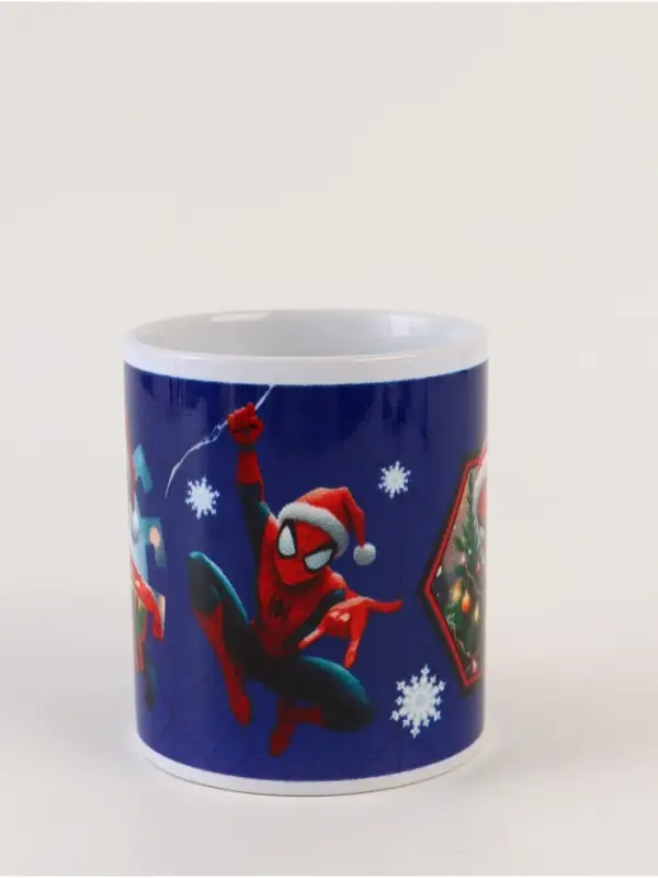 Кружка новогодняя сублимация 320 мл, Человек-паук Кружка новогодняя сублимация 320 мл, Человек-паук