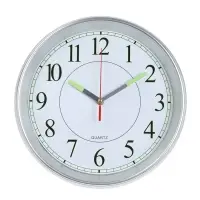 Часы настенные интерьерные &laquo;Илони&raquo;, плавный ход, светящиеся, d=30 см