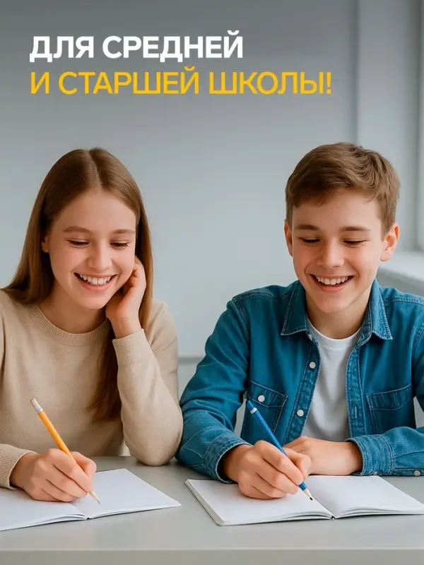 Комплект тетрадей из 10 штук, 18 листов в линию Calligrata "Смайлики", обложка мелованный картон, ВД-лак, блок офсет, 4 вида по 2 штуки + 2 повторяющиеся