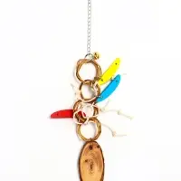 Игрушка для птиц "Фантазия" микс цветов Игрушка для птиц "Фантазия" микс цветов