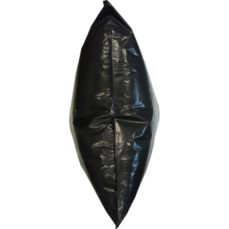 Мешки для мусора ПВД 120л 70х110см 40мкм черные 10шт/рул Элементари