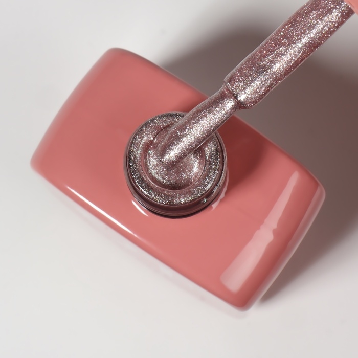 Гель лак для ногтей «CAT`S EYE PEARL», 3-х фазный, 10 мл, LED/UV, цвет розовый (61) Гель лак для ногтей «CAT`S EYE PEARL», 3-х фазный, 10 мл, LED/UV, цвет розовый (61)