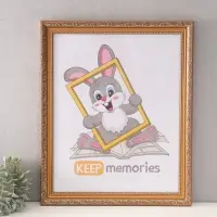 Фоторамка для фото 40&times;50 см &laquo;Любава&raquo;, пластик, коричневый, (пластиковый экран)