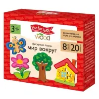 Пазлы фигурные 20 эл. "Мир вокруг" 05955