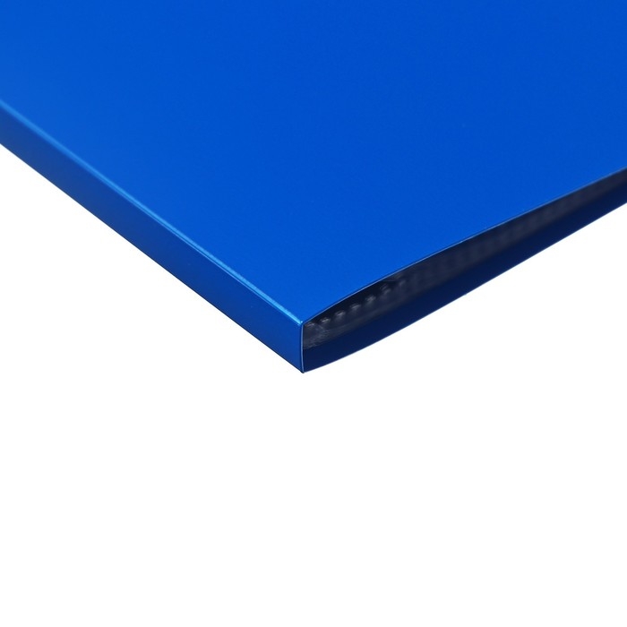 Папка с 20 вкладышами А5, 500 мкм, Calligrata, текстура Папка с 20 вкладышами А5, 500 мкм, Calligrata, текстура "песок", синяя