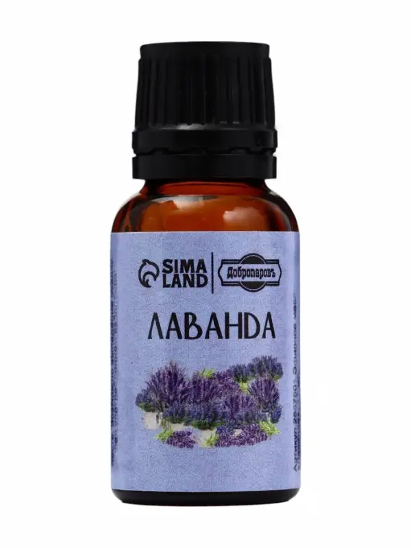 Эфирное масло &laquo;Лаванда&raquo;, флакон-капельница, 17 мл &laquo;Добропаровъ&raquo;