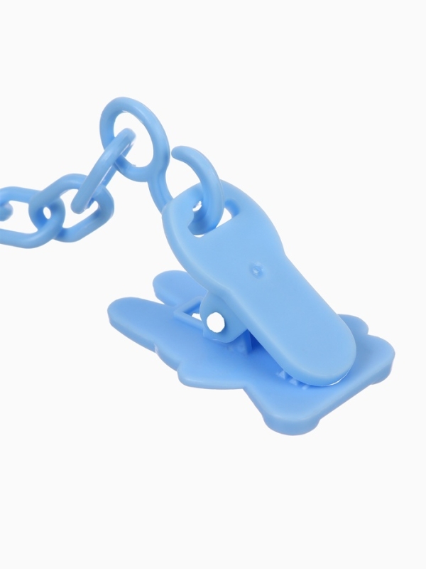 Пустышка классическая, с держателем, +0мес., цвет голубой Пустышка классическая, с держателем, +0мес., цвет голубой