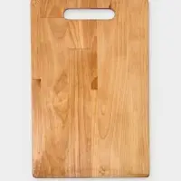 Доска разделочная Классик, пропитана маслом, береза, 29,5х19,5х1,8/1,6 см